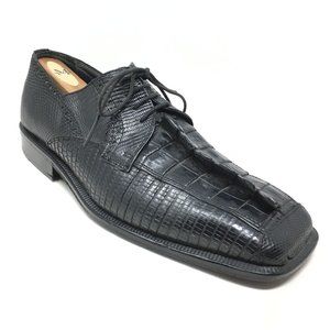 Slick Exotica Oxfords Shoes Size 8 Hornback Lizard